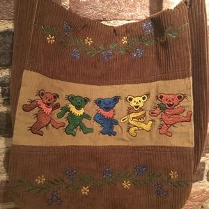Grateful Dead Dancing Bear Messenger Bag